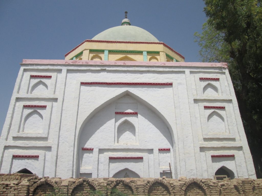 East Elevation a tomb where males are buried