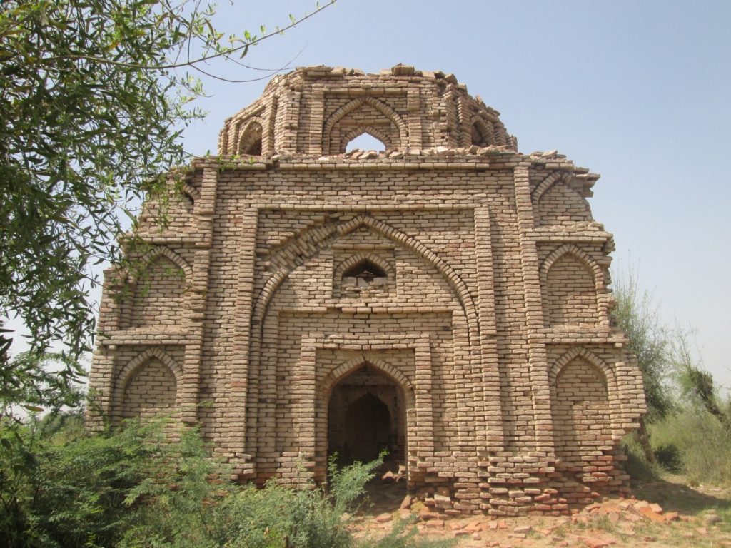 Front Façade of tomb at Halani Battlefield