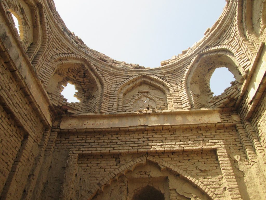 Interior of tomb at Halani battlefield