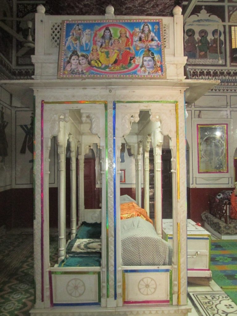 Guru Granth Sahib, Bhagwat Geeta, Vedas and Puranas are kept in Marble structure